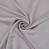 French Plain Silk Velvet Satin - Silver