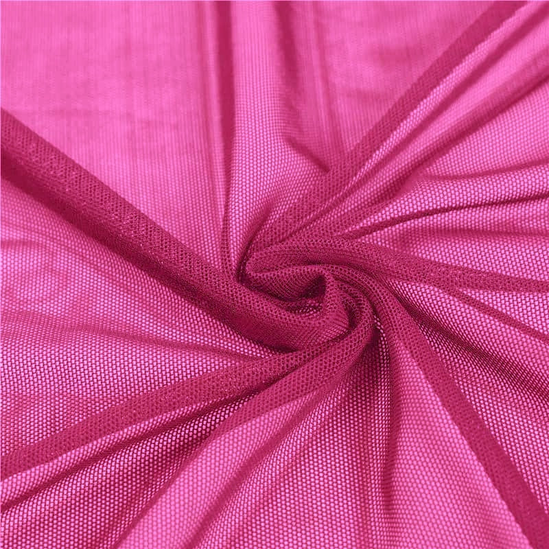 Power Mesh 4 Way Stretch - Fuchsia