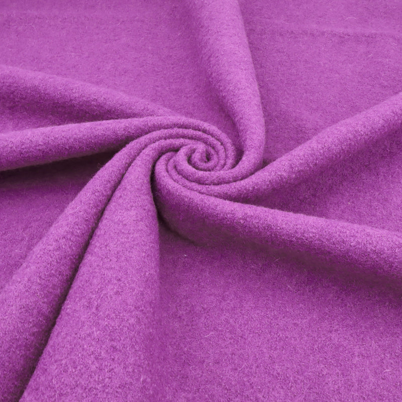 Pure Boiled Wool Coating Fabric - Dewberry – Lullabee Fabrics