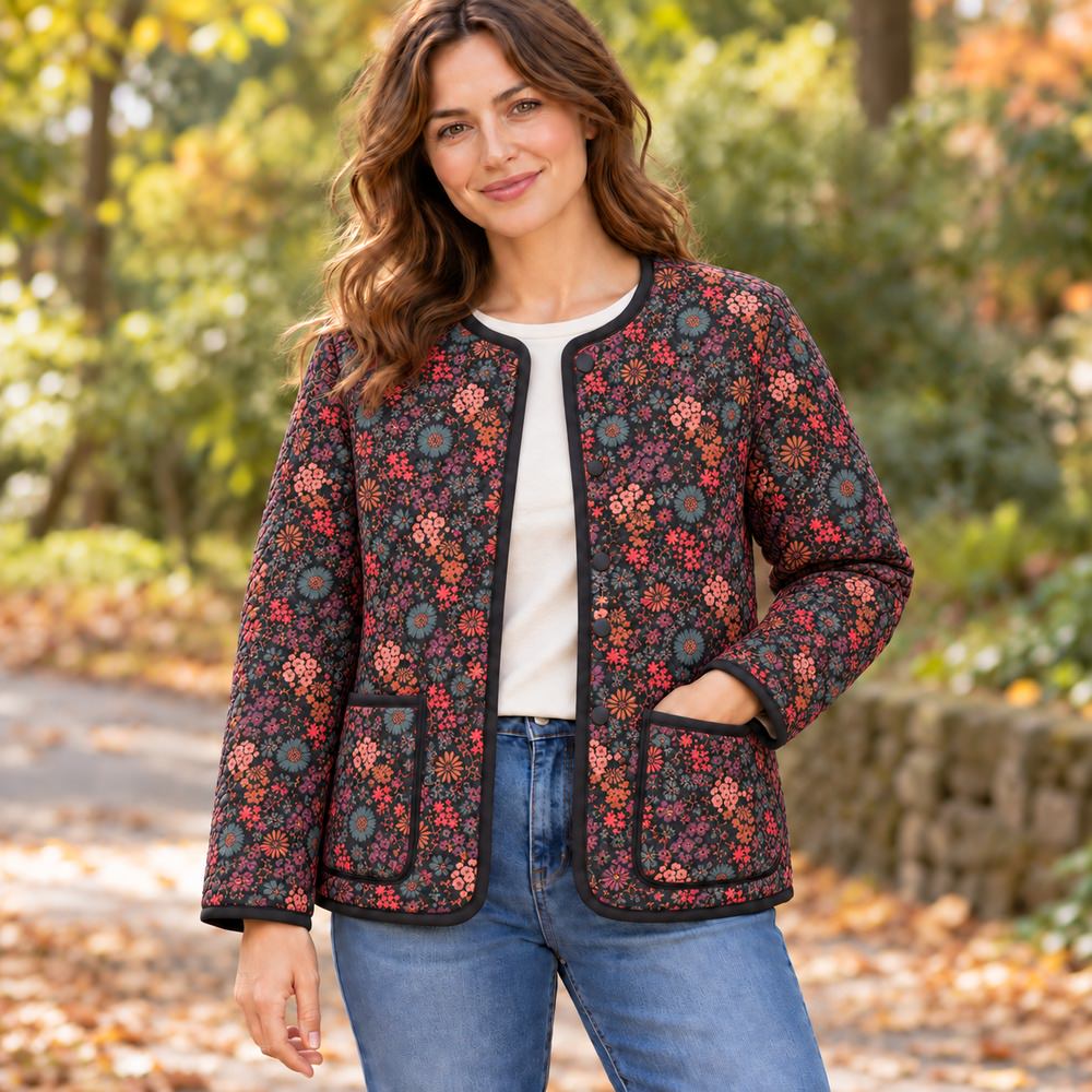 Black Floral