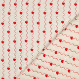 Ivory Red Hearts