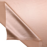 Rosa Shiny Stretch Silk Satin Fabric - Champagne