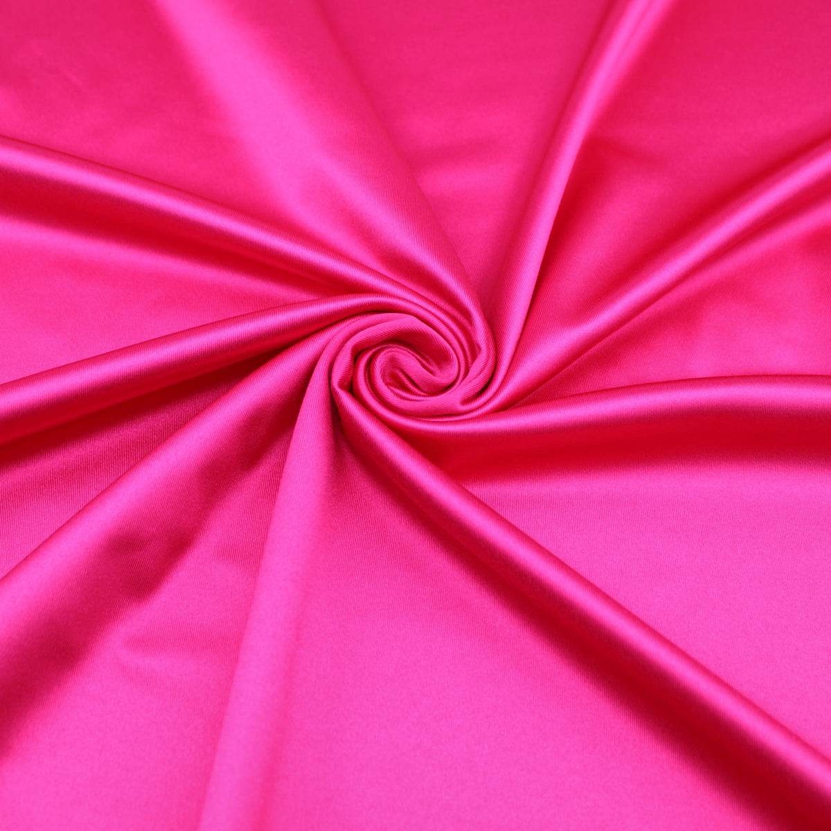 Rosa Shiny Stretch Silk Satin Fabric - Magenta