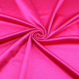 Rosa Shiny Stretch Silk Satin Fabric - Magenta
