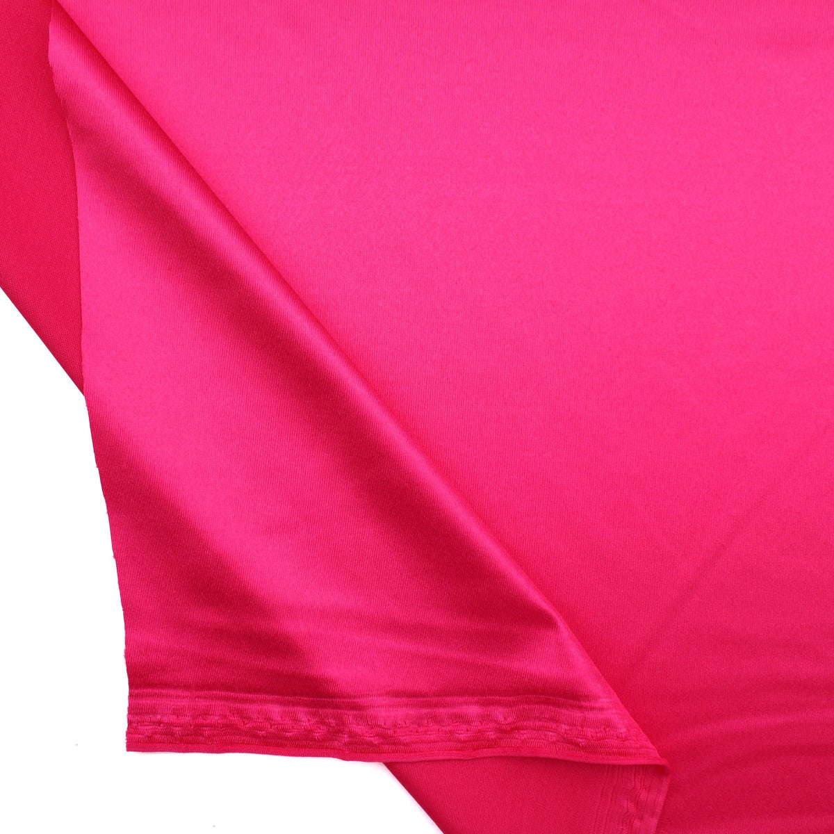Rosa Shiny Stretch Silk Satin Fabric - Magenta