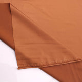 Rosa Shiny Stretch Silk Satin Fabric - Copper