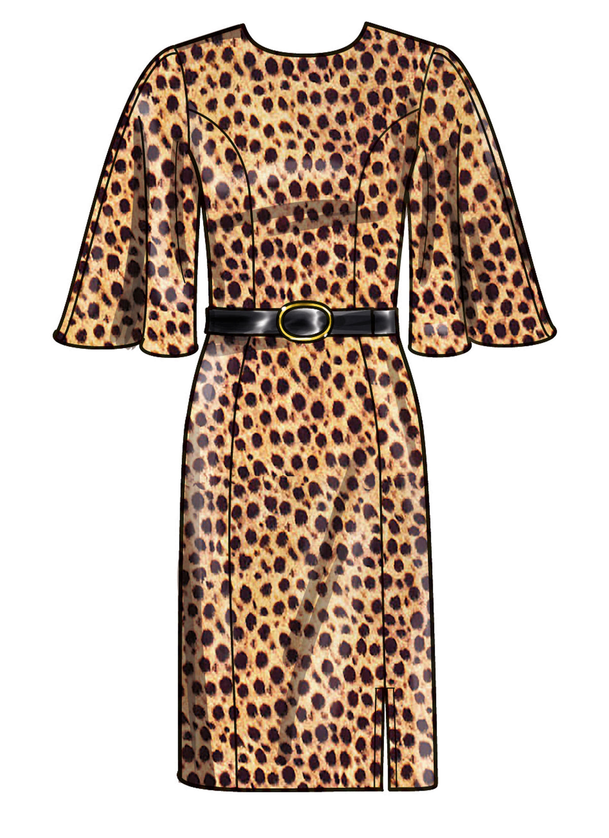 Simplicity Misses & Women's Dress in Three Lengths Pattern S3000