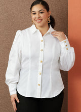 Simplicity Misses & Women's Blouses Sewing Pattern Guide S3002