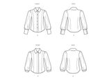 Simplicity Misses & Women's Blouses Sewing Pattern Guide S3002
