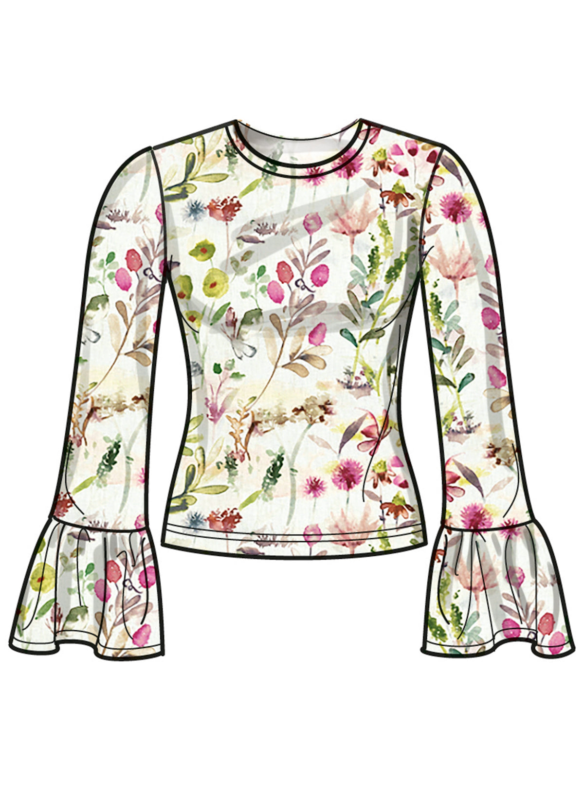 Simplicity Misses Knit Tops Sewing Pattern for Stylish Creations S3003