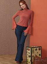Simplicity Misses Knit Tops Sewing Pattern for Stylish Creations S3003