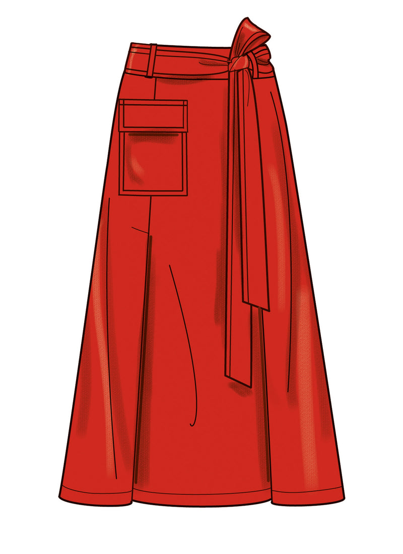 Simplicity Misses & Women's Skirts Sewing Pattern Guide S3005