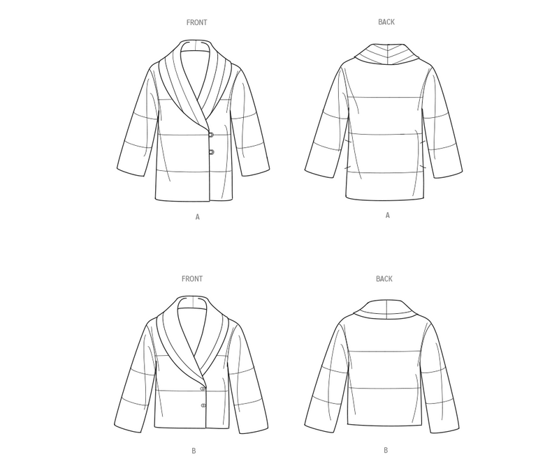 Simplicity Misses Coat and Jacket Sewing Pattern S3007A