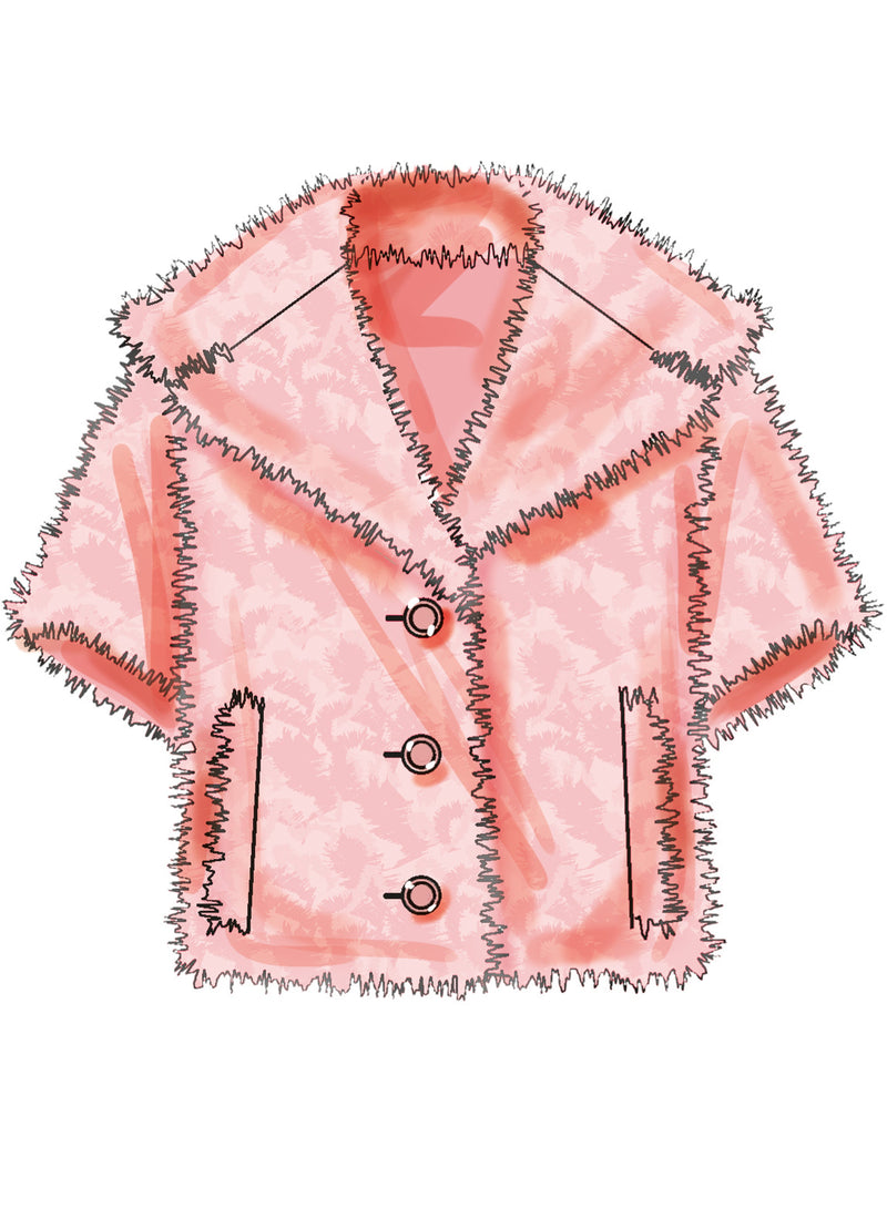 Simplicity Misses Jacket & Bag Sewing Pattern in Two Lengths S3009
