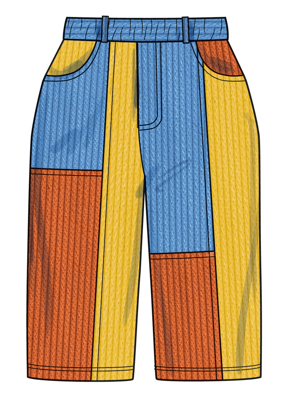 Simplicity Toddlers' Hooded T-Shirt and Jeans Sewing Pattern S3013A