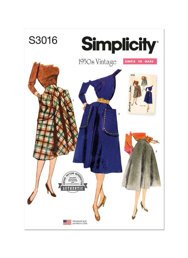 Simplicity Misses Skirts: Stylish Sewing Patterns S3016