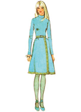 Simplicity Misses Dress with Front-Wrap Skirt and Scarf Pattern S3017