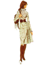 Simplicity Misses Dress with Front-Wrap Skirt and Scarf Pattern S3017