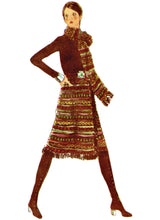 Simplicity Misses Dress with Front-Wrap Skirt and Scarf Pattern S3017