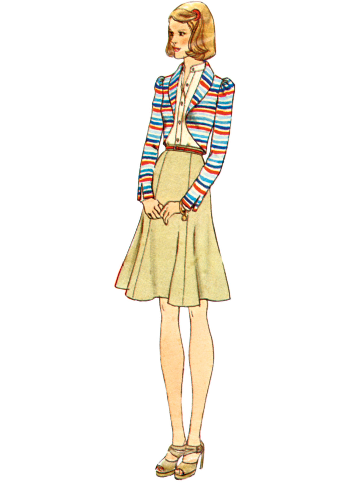 Simplicity Misses Pants, Skirt and Jacket Sewing Pattern S3018
