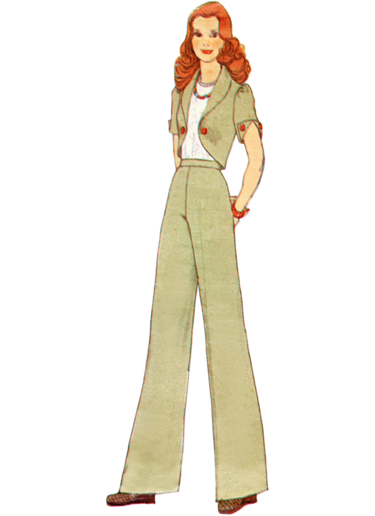 Simplicity Misses Pants, Skirt and Jacket Sewing Pattern S3018