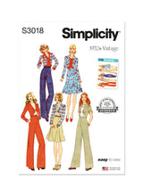 Simplicity Misses Pants, Skirt and Jacket Sewing Pattern S3018
