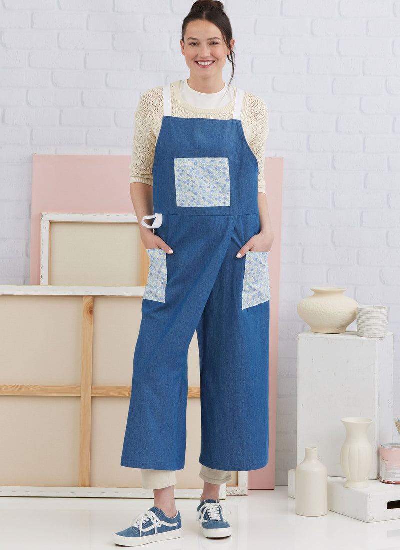 Simplicity Misses Aprons & Pant Aprons Sewing Pattern S3021A