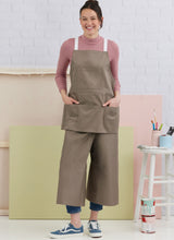 Simplicity Misses Aprons & Pant Aprons Sewing Pattern S3021A