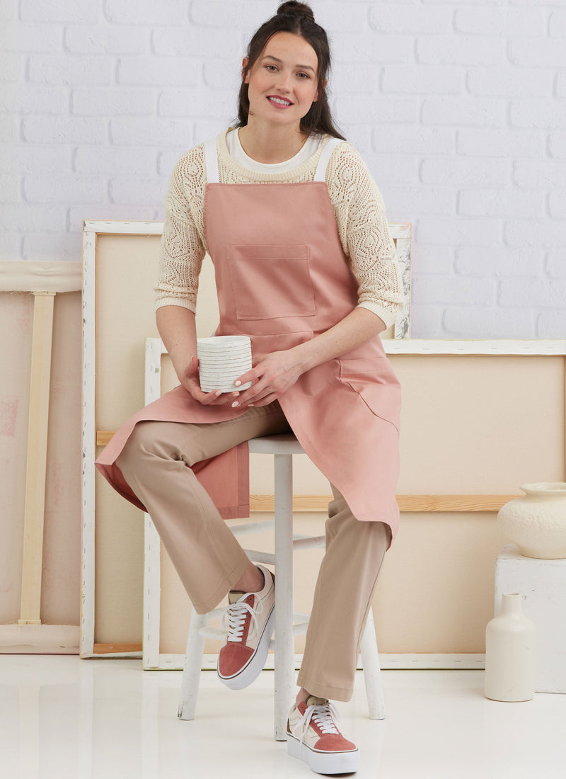 Simplicity Misses Aprons & Pant Aprons Sewing Pattern S3021A