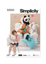 Simplicity Plush Pets Sewing Pattern by Elaine Heigl Designs S3023OS