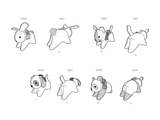 Simplicity Plush Pets Sewing Pattern by Elaine Heigl Designs S3023OS