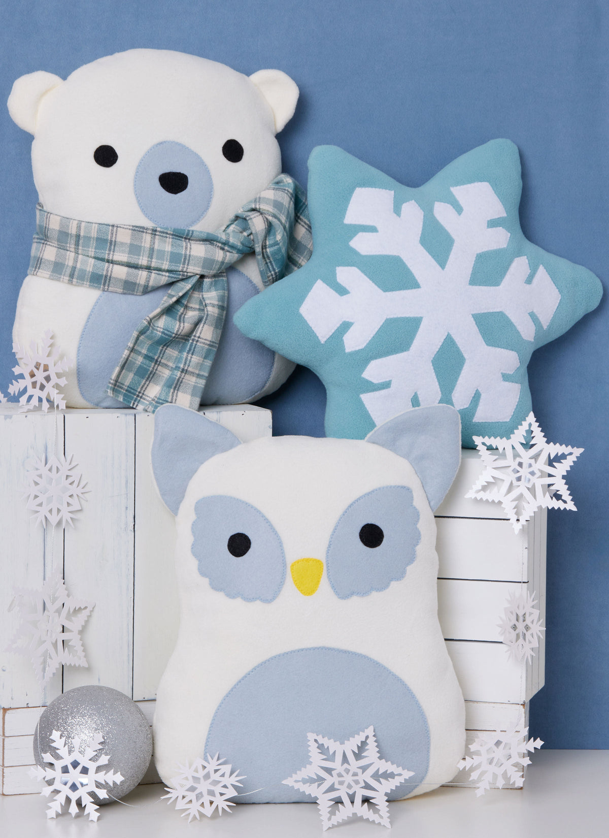 Simplicity Seasonal Throw Pillows Sewing Pattern Guide S3024OS