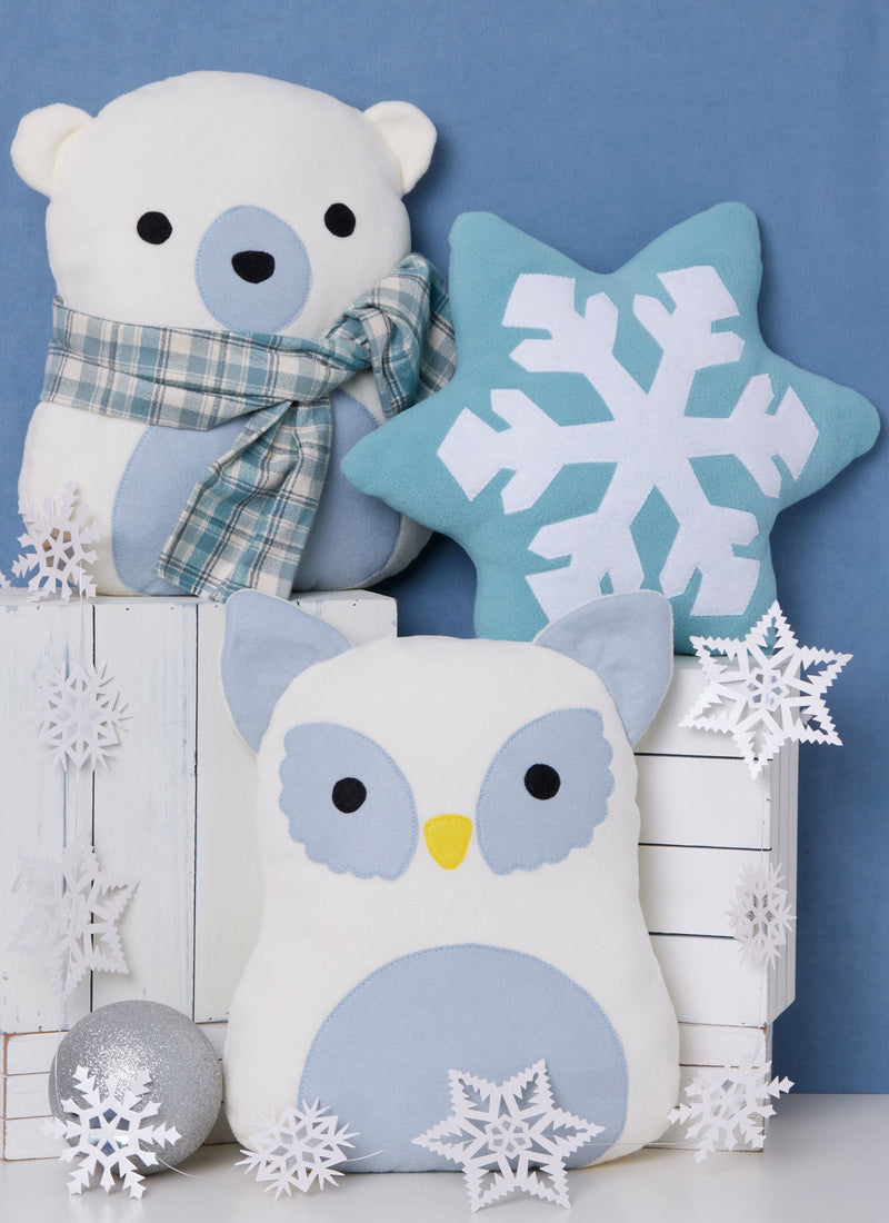 Simplicity Seasonal Throw Pillows Sewing Pattern Guide S3024OS
