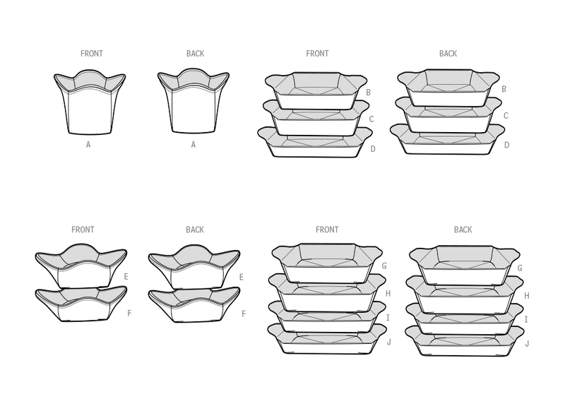 Simplicity Microwavable Cozies Sewing Pattern by Carla Reiss S3025OS