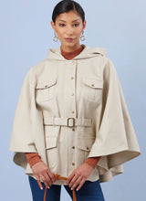 Simplicity Misses Capes: Stylish Sewing Pattern Guide S3033A