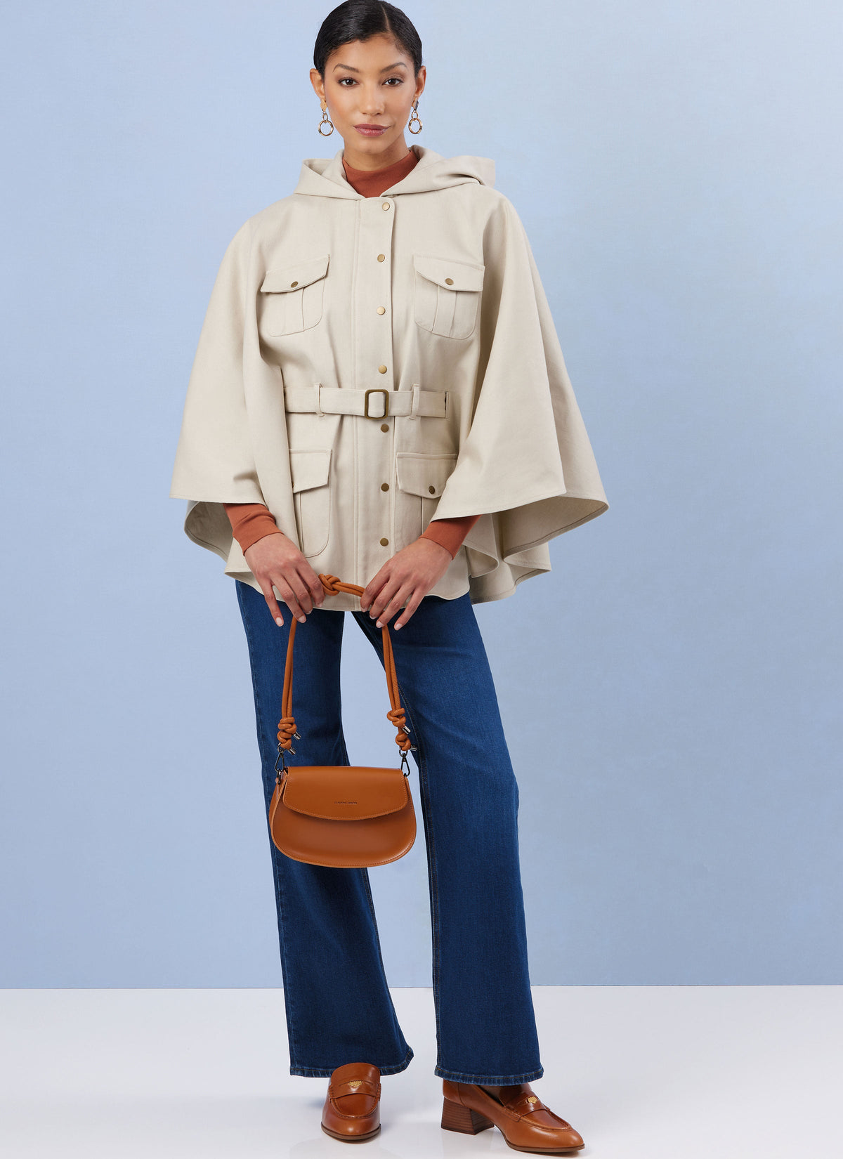 Simplicity Misses Capes: Stylish Sewing Pattern Guide S3033A