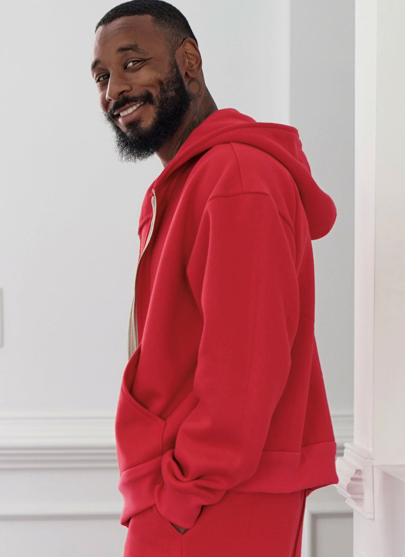 Simplicity Men's Sweatshirt and Sweatpants Sewing Pattern S3037A