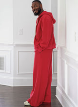 Simplicity Men's Sweatshirt and Sweatpants Sewing Pattern S3037A