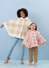 Simplicity Children's and Girl's Ponchos Sewing Pattern S3043