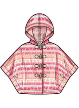 Simplicity Children's and Girl's Ponchos Sewing Pattern S3043