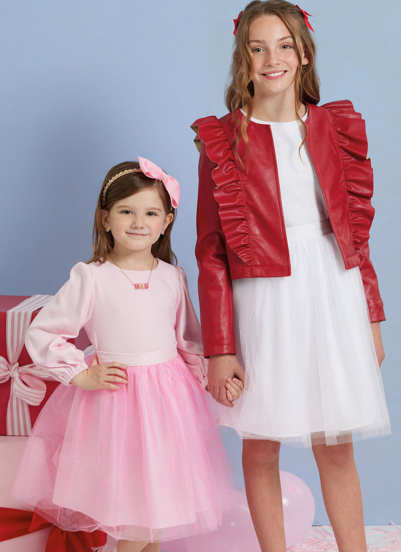 Simplicity: Children's & Girl's Skirts, Jacket & Knit Top Pattern S3044