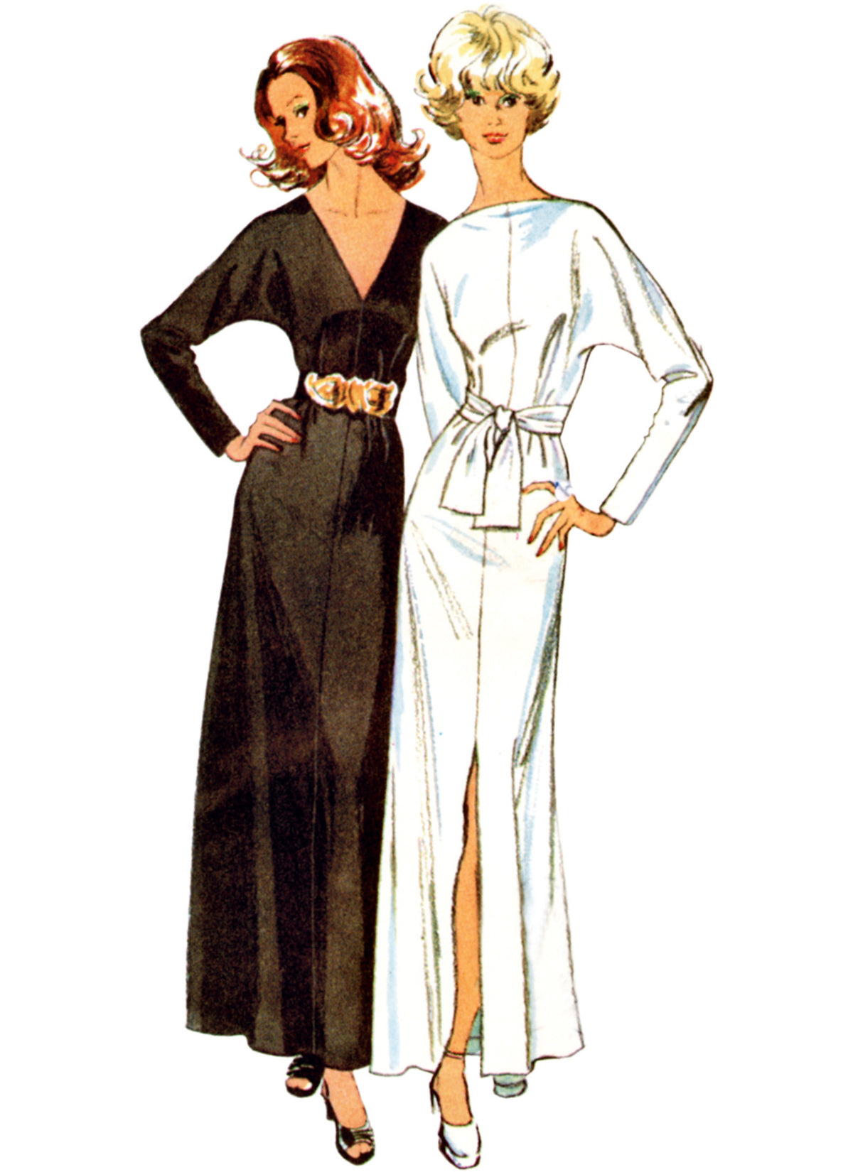 Simplicity Misses Knit Dress Pattern: Versatile Two Lengths S3046