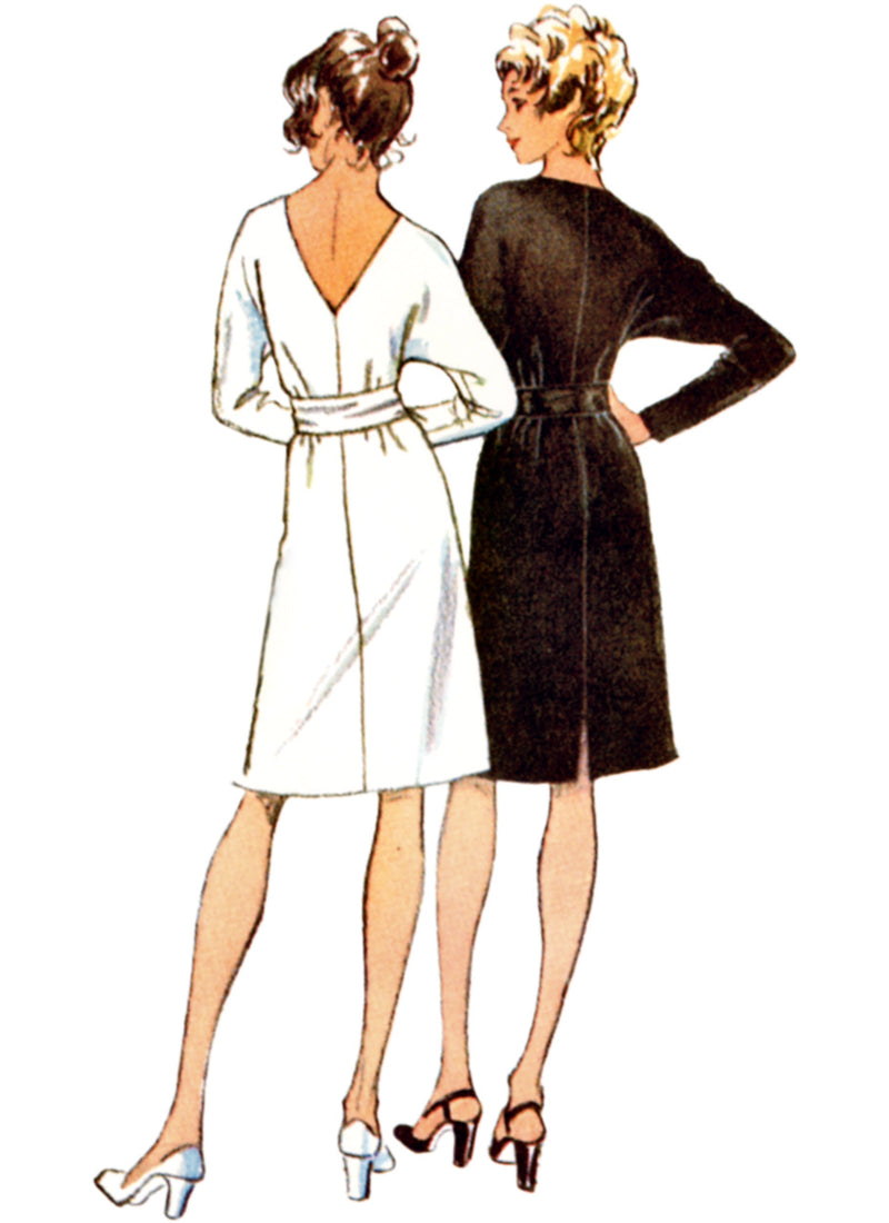 Simplicity Misses Knit Dress Pattern: Versatile Two Lengths S3046