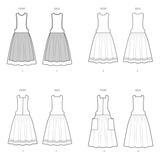 Simplicity Misses Jumpers in Two Lengths Sewing Pattern S3048