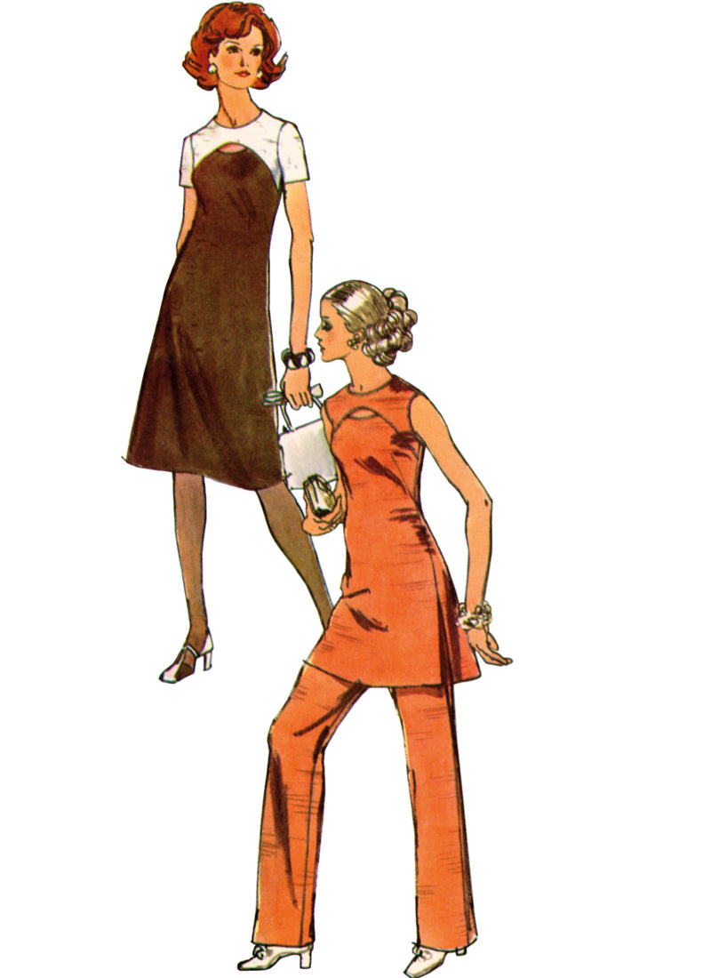 Simplicity Misses Dress, Tunic and Pants Sewing Pattern S3049