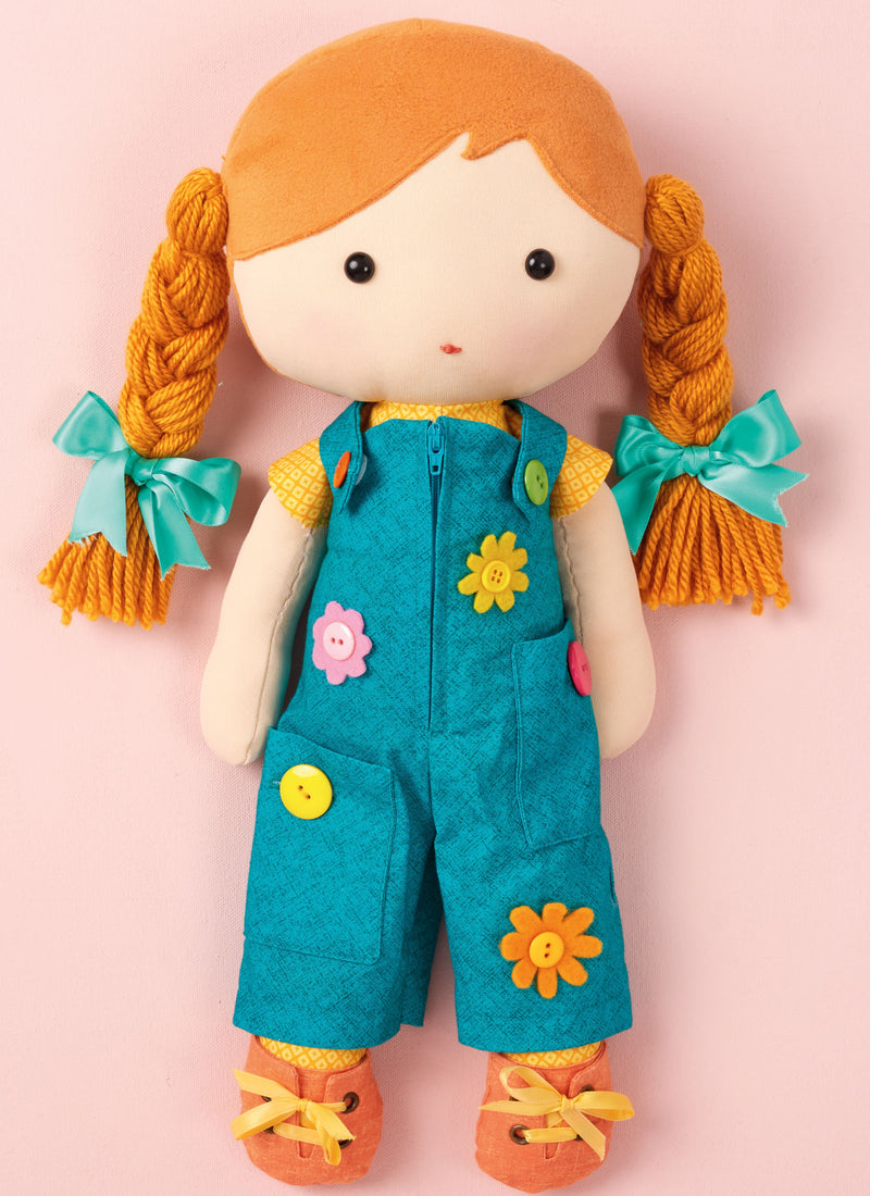 Simplicity Stuffed Dolls Sewing Pattern by Elaine Heigl S3053OS