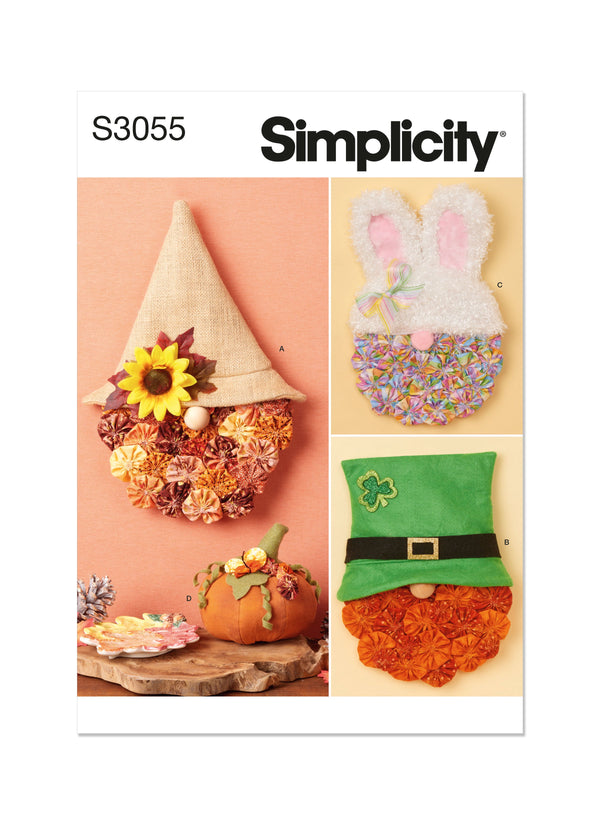 Simplicity Seasonal Crafts: Easy Sewing Patterns for All S3055OS