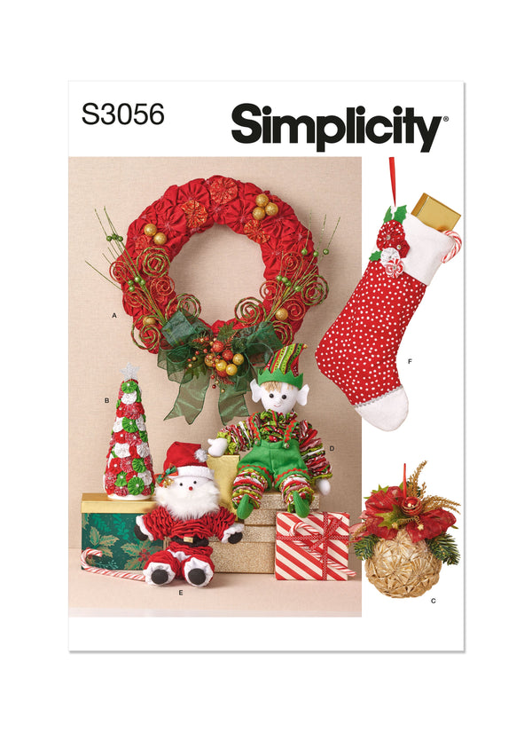 Simplicity Holiday Crafts: Create Your Own Sewing Pattern S3056OS