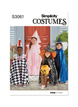Simplicity Children's Costumes Sewing Pattern Guide S3061A