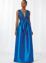 Simplicity Misses Special Occasion Gowns Sewing Pattern S3066